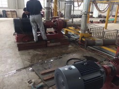 化工泵使用現場(chang)